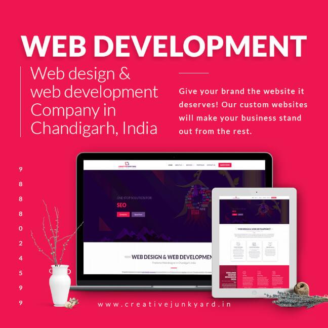 Web Development Company in Chandigarh, India , Web design company India